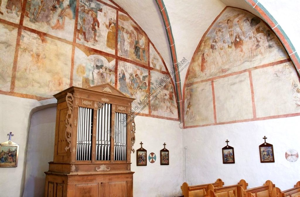 A nagyőri Szt.Anna templom Keresztútjának stációit Czóbel Margit festette